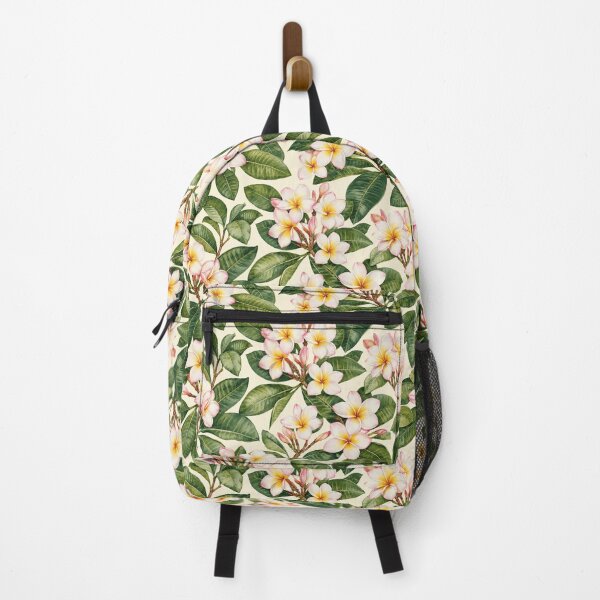 Item preview, Frangipani Plumeria Watercolor Tropical Seamless Pattern designed and sold by Inkworksbyshery.
