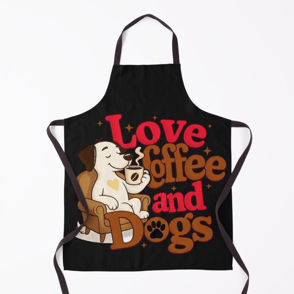 Item preview, Coffee & Dogs Fan Canine Pet Owner Paw Print designed and sold by Tsugraf Designs.