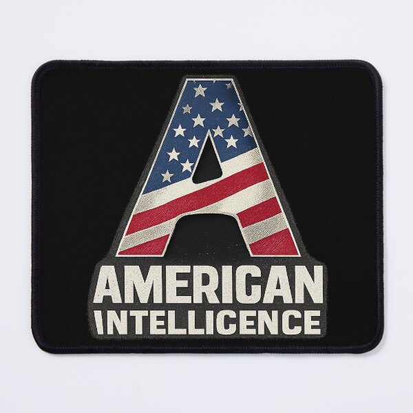 Item preview, AI Artificial American Intelligence Patriotic Fourth Of July designed and sold by OlakunleOloroz.