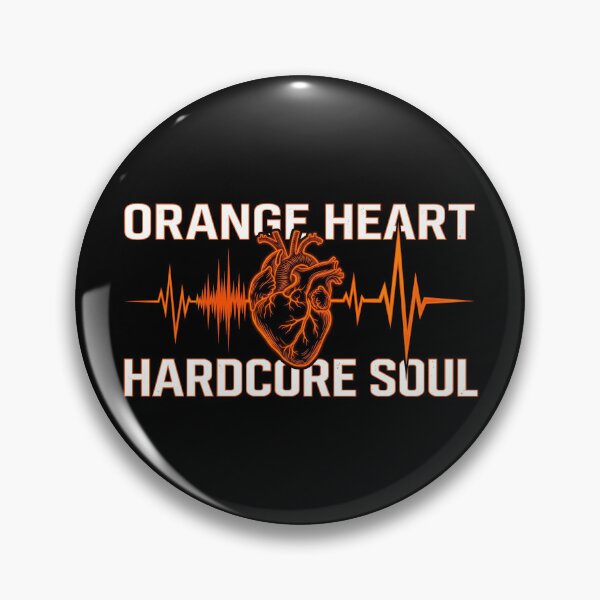 Item preview, Orange Heart Hardcore Soul Hardstyle Rave Outfit designed and sold by SPAZE-Typo.