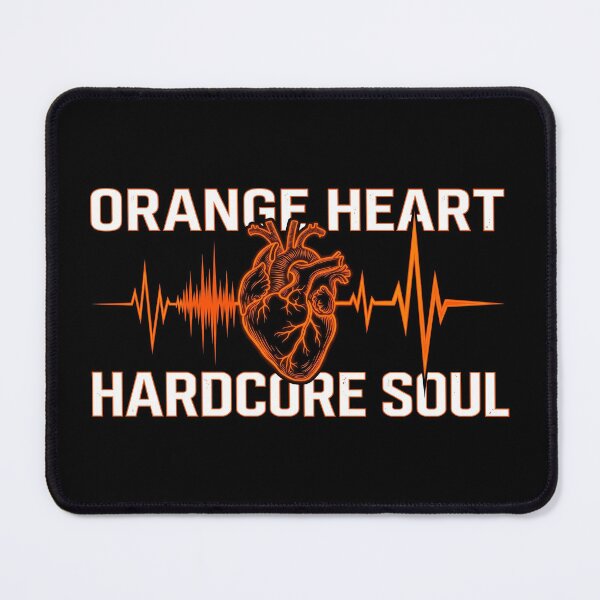 Item preview, Orange Heart Hardcore Soul Hardstyle Rave Outfit designed and sold by SPAZE-Typo.