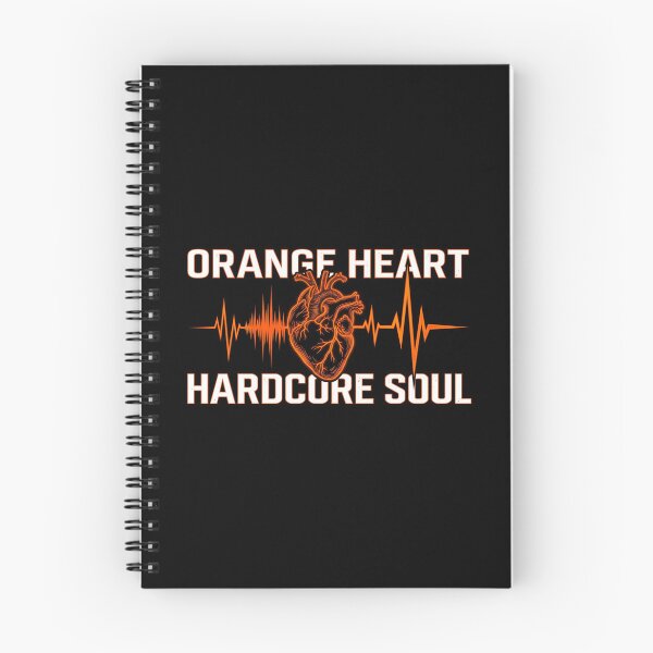 Item preview, Orange Heart Hardcore Soul Hardstyle Rave Outfit designed and sold by SPAZE-Typo.