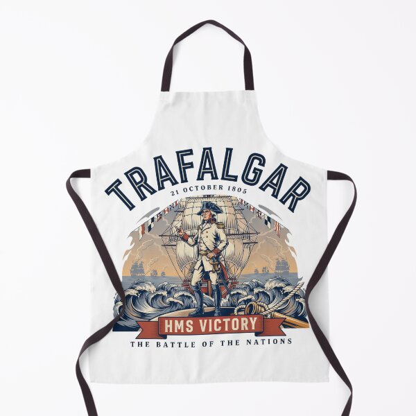 Item preview, Trafalgar 1805 HMS Victory – Lord Nelson Naval Battle Vintage Maritime Design designed and sold by ArcticFoxStudio.