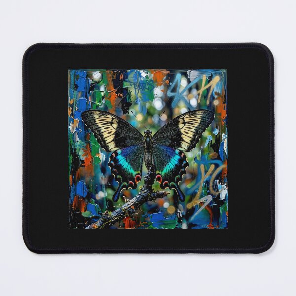 Item preview, Vittoria Blue Morpho: Where Nature Meets Urban Art #4 designed and sold by Helios Be. Lavsh.