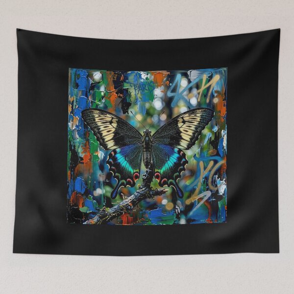 Item preview, Vittoria Blue Morpho: Where Nature Meets Urban Art #4 designed and sold by Helios Be. Lavsh.