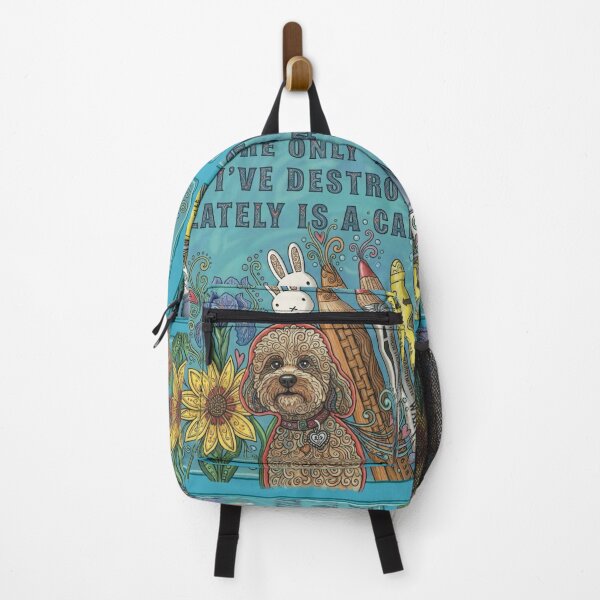 Item preview, THE ONLY THING I’VE DESTROYED LATELY IS A CANVAS designed and sold by PumpkinStudioPL.