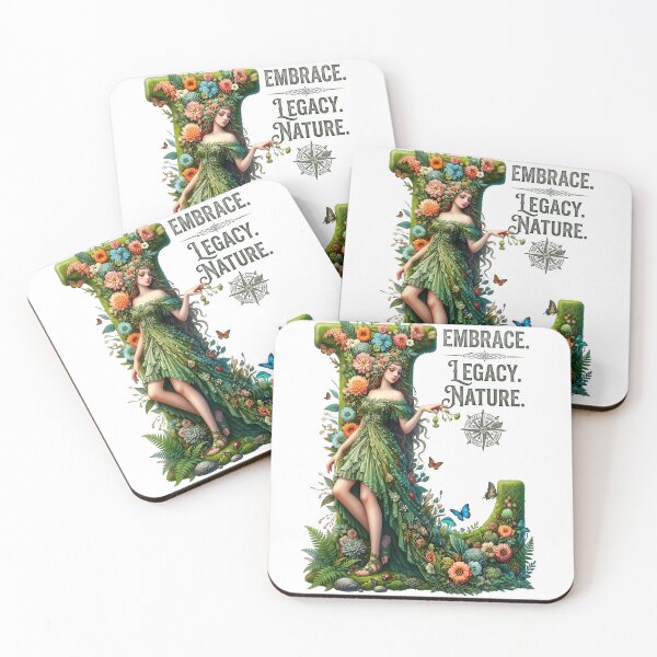Item preview, Embrace Legacy Nature Floral Goddess Letter L designed and sold by Sovereign Supply Co..