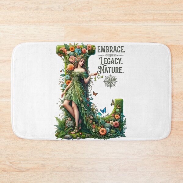 Item preview, Embrace Legacy Nature Floral Goddess Letter L designed and sold by Sovereign Supply Co..