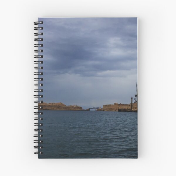 Item preview, Sunny Coastal City Harbor With Historic Fortifications Over Deep Blue Sea And Clear Sky designed and sold by Nmallia.
