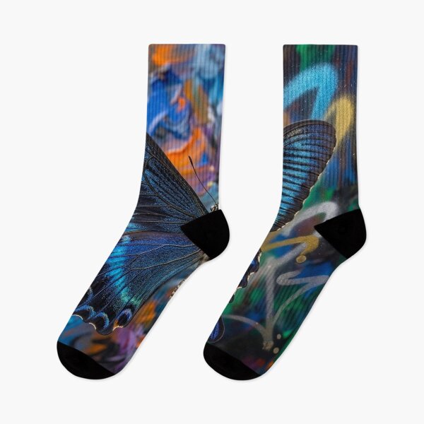Item preview, Vittoria Blue Morpho: Where Nature Meets Urban Art #5 designed and sold by Helios Be. Lavsh.