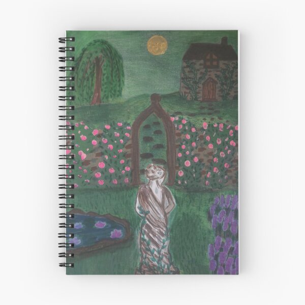 Item preview, Ivy statue and house in an old garden (light color version) designed and sold by TealKoi.