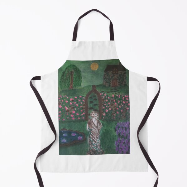 Item preview, Ivy statue and house in an old garden (light color version) designed and sold by TealKoi.