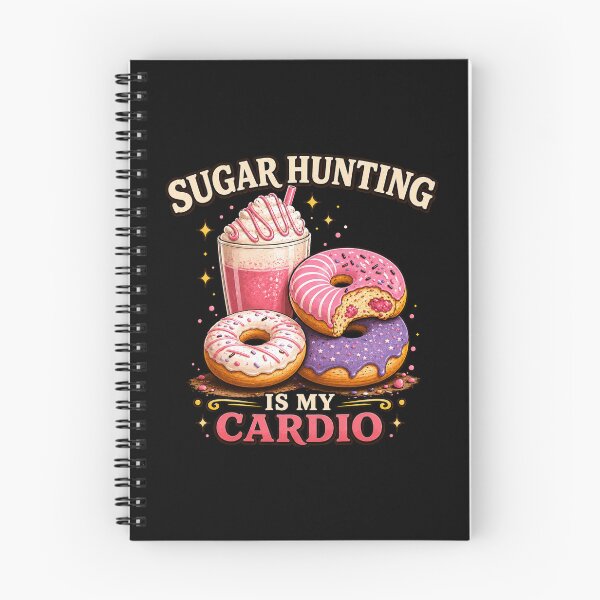 Item preview, Sugar Hunting Is My Cardio Donut Design designed and sold by HumbleAthlete.