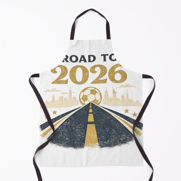 Item preview, Road to 2026 Soccer Football City Skyline Art – Tournament Journey Design | Soccer Fan Gift designed and sold by irfanshikh.