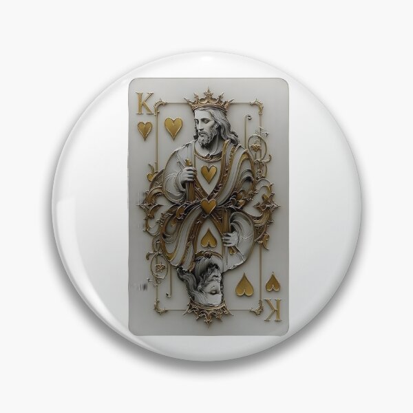 Item preview, Jesus King of Hearts designed and sold by Millsoft.