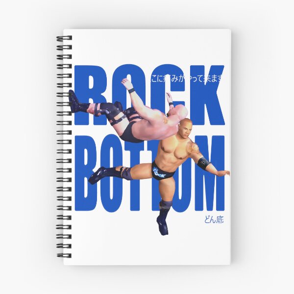 Item preview, Rock Bottom — どん底: 90s Wrestling Legend Art Print designed and sold by Timelyrelic.