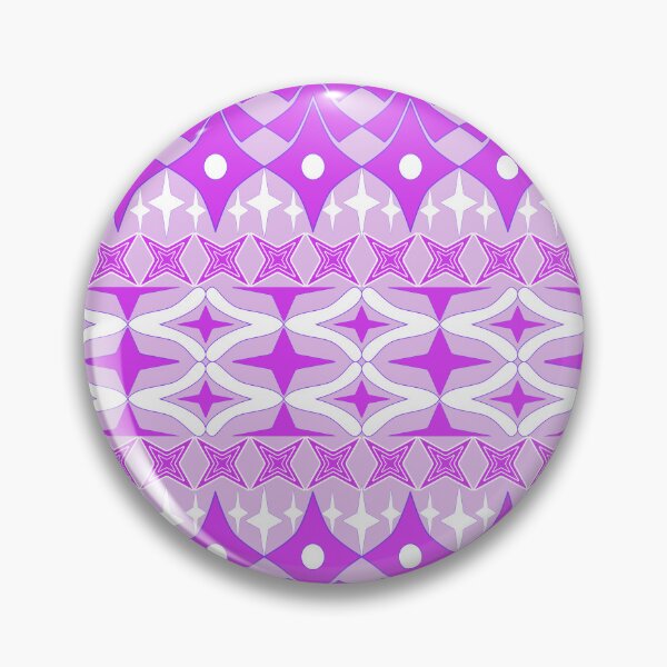 Item preview, Purple Geometric Tribal Seamless Pattern with Star Motifs designed and sold by Ei-Ei.
