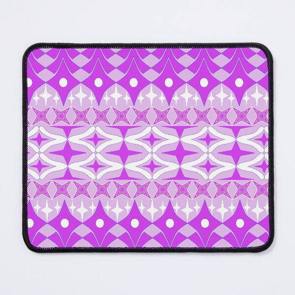 Item preview, Purple Geometric Tribal Seamless Pattern with Star Motifs designed and sold by Ei-Ei.