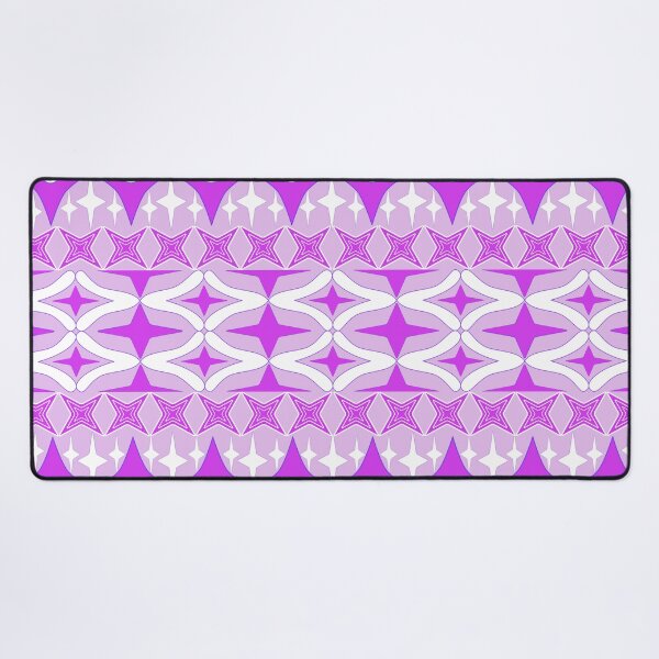 Item preview, Purple Geometric Tribal Seamless Pattern with Star Motifs designed and sold by Ei-Ei.