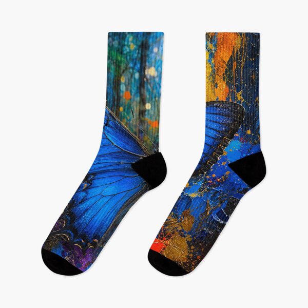 Item preview, Vittoria Blue Morpho: Where Nature Meets Urban Art #6 designed and sold by Helios Be. Lavsh.