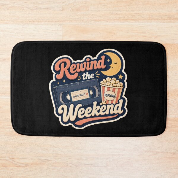 Item preview, Rewind The Weekend Movie Night VHS  designed and sold by Sketchlegacy.