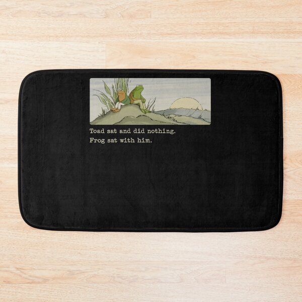 Item preview, Toad sat and did nothing. Frog sat with him designed and sold by charoen-design.