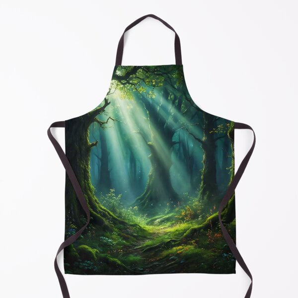 Item preview, Sunlit Enchanted Forest: Mystical Mossy Woods and Sunbeams designed and sold by MoonwoodStudio.