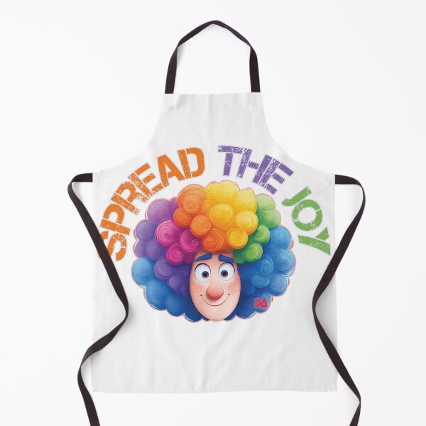 Item preview, Spread The Joy Rainbow Clown Colorful Retro Textured Streetwear Graphic designed and sold by DesignArtist.ia.