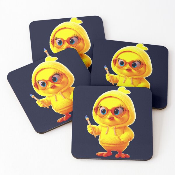 Item preview, Cute Chick Vibes – Adorable Baby Chick Stickers & Kawaii Art designed and sold by Cyber-ART-Studio.