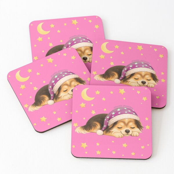 Item preview, Miley sleeps (without a floor, with stars) designed and sold by plueschpo.