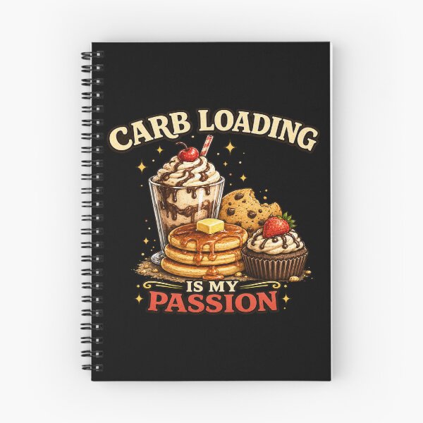 Item preview, Carb Loading Is My Passion Food Humor Design designed and sold by HumbleAthlete.