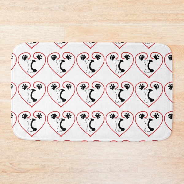 Item preview, Heart dog with the letter C designed and sold by acreació.