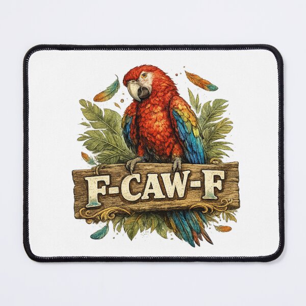 Item preview, Funny Parrot F-CAW-F designed and sold by HippyRikky.