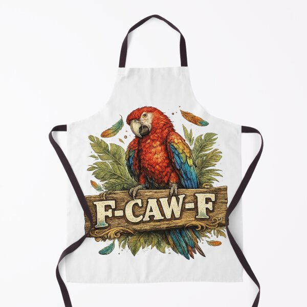 Item preview, Funny Parrot F-CAW-F designed and sold by HippyRikky.
