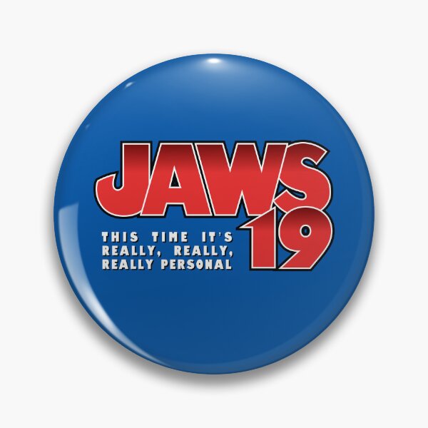 Item preview, Jaws 19 – The Shark Still Looks Fake Retro Movie Poster Design designed and sold by Design Hobo.