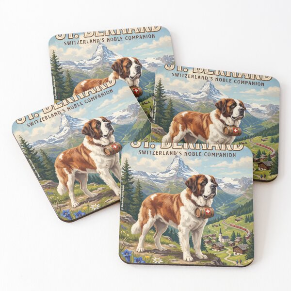 Item preview, The St. Bernard Dog designed and sold by Theodor Decker.