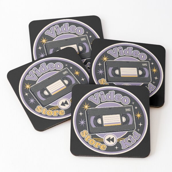 Item preview, Retro VHS Kid Video Store Badge  designed and sold by Sketchlegacy.