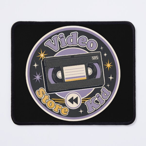 Item preview, Retro VHS Kid Video Store Badge designed and sold by Sketchlegacy.