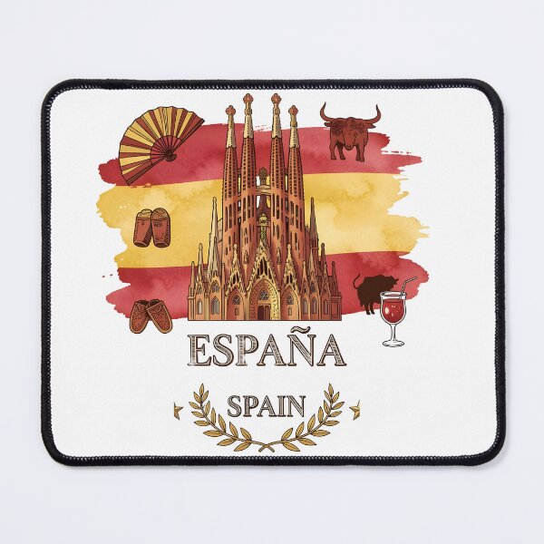 Item preview, España - Vintage Artistic Spanish Heritage and Culture Illustration designed and sold by SupernovaNote.