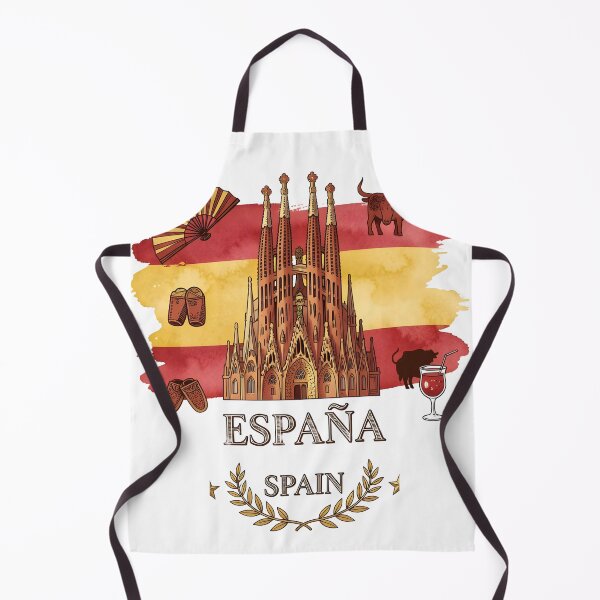 Item preview, España - Vintage Artistic Spanish Heritage and Culture Illustration designed and sold by SupernovaNote.