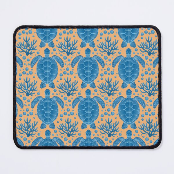 Item preview, Sea Turtle and Coral Pattern designed and sold by Maximuse Store.