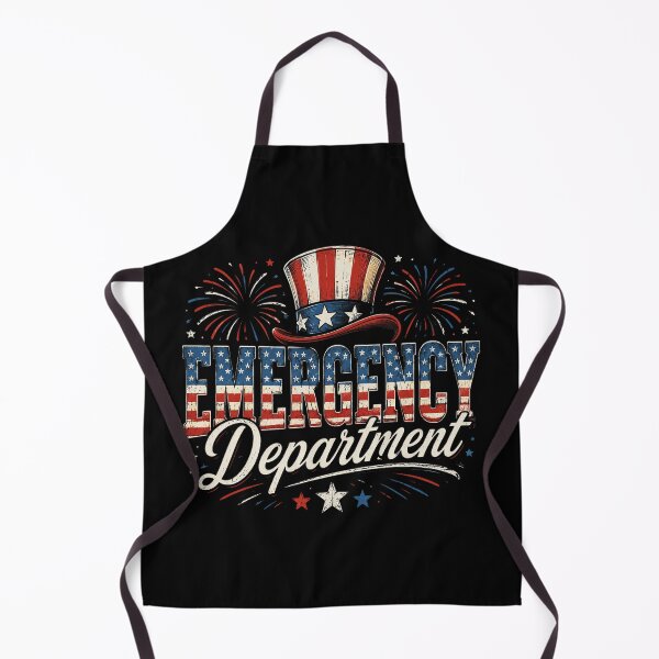 Item preview, Funny Emergency Department ER Nurse USA Flag 4th Of July designed and sold by OlakunleOloroz.