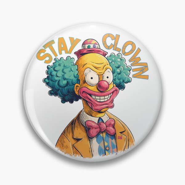 Item preview, Stay Clown Vintage Retro Krusty Parody Distressed Streetwear Graphic designed and sold by DesignArtist.ia.