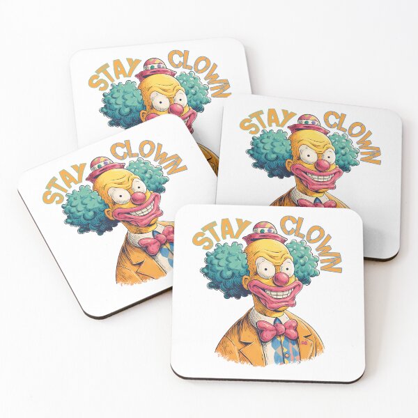 Item preview, Stay Clown Vintage Retro Krusty Parody Distressed Streetwear Graphic designed and sold by DesignArtist.ia.