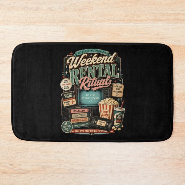 Item preview, Weekend Rental Ritual Retro VHS Movie Poster  designed and sold by Sketchlegacy.