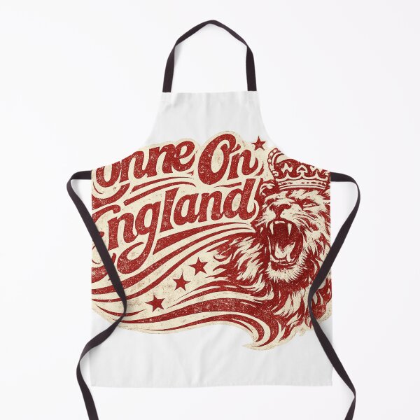 Item preview, Come On England Vintage Lion Crown Football Art – England Soccer Supporter | England Fan Gift 2026 designed and sold by irfanshikh.