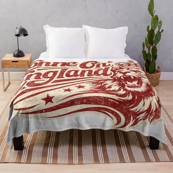 Item preview, Come On England Vintage Lion Crown Football Art – England Soccer Supporter | England Fan Gift 2026 designed and sold by irfanshikh.