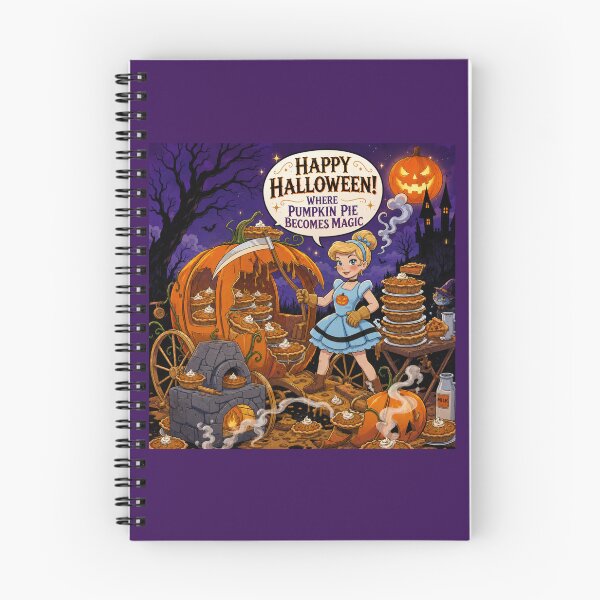 Item preview, "Where Pumpkin Pie Becomes Magic" — The Princess Who Skipped the Royal Ball | Halloween Fantasy Print designed and sold by SammyMorry.