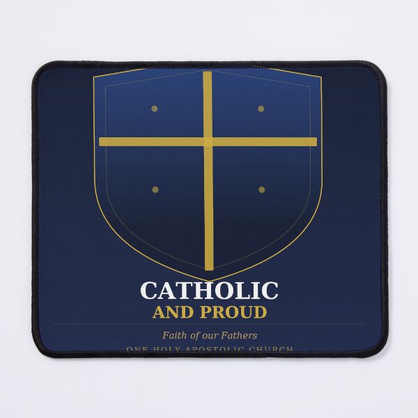 Item preview, Catholic and Proud - Shield of Faith | Bold Catholic Art designed and sold by BenedictTArt.