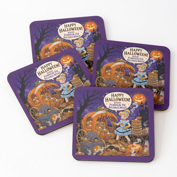 Item preview, "Where Pumpkin Pie Becomes Magic" — The Princess Who Skipped the Royal Ball | Halloween Fantasy Print designed and sold by SammyMorry.
